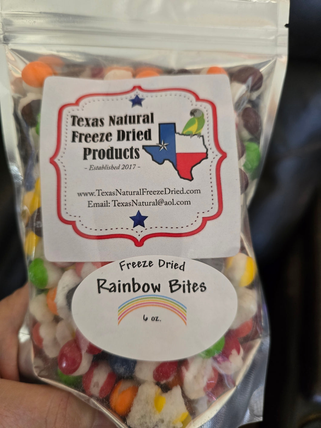 Freeze Dried Rainbow Bites