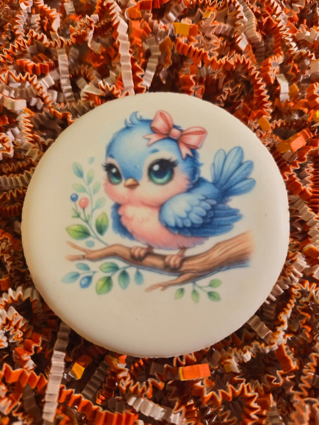 Sweet Bluebird Cookie